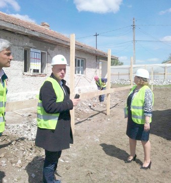 A început construcţia Centrului de Prevenire a Abandonului, la Grădina